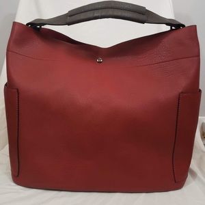 Leather Black River Purse